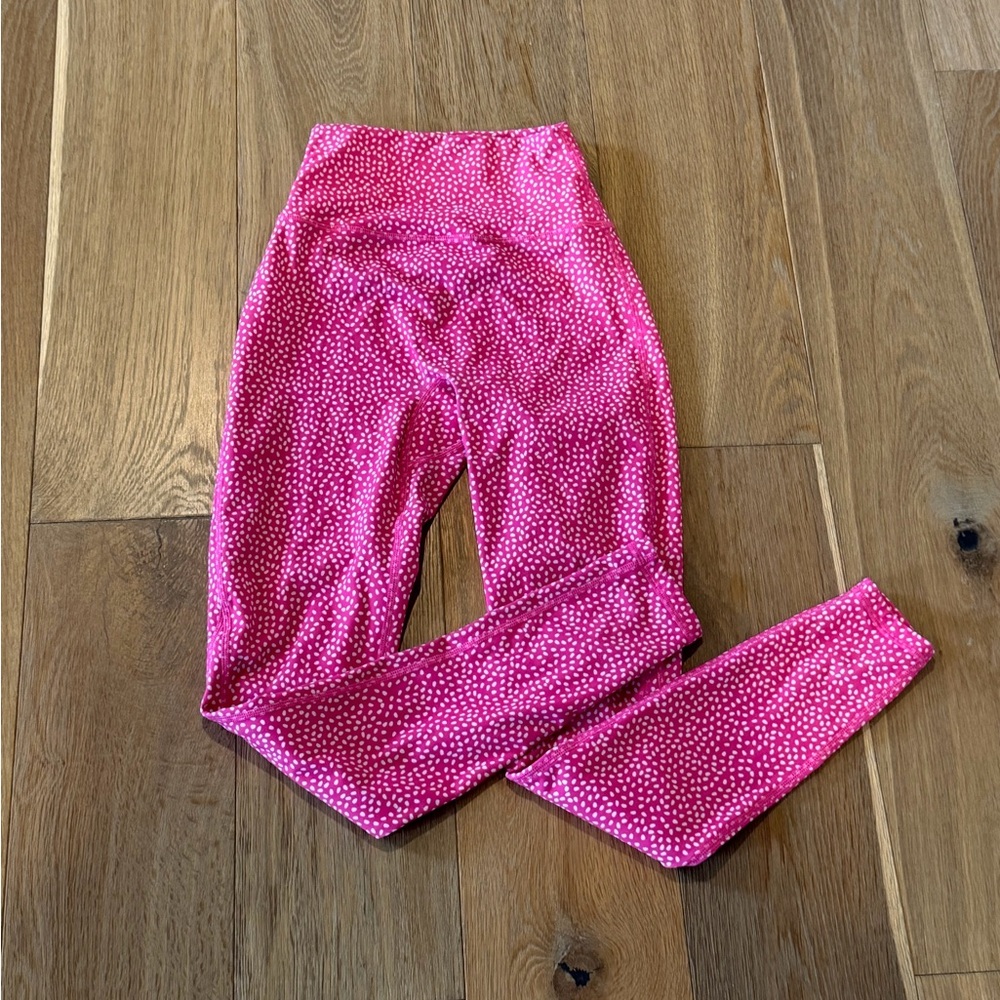 Buffbunny Vibrant Pink Polkadot Women’s Leggings XS - Picture 5 of 11